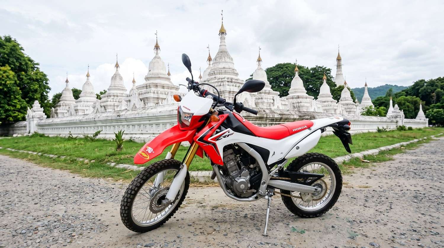 A Honda Rental Bike Found In Myanmar