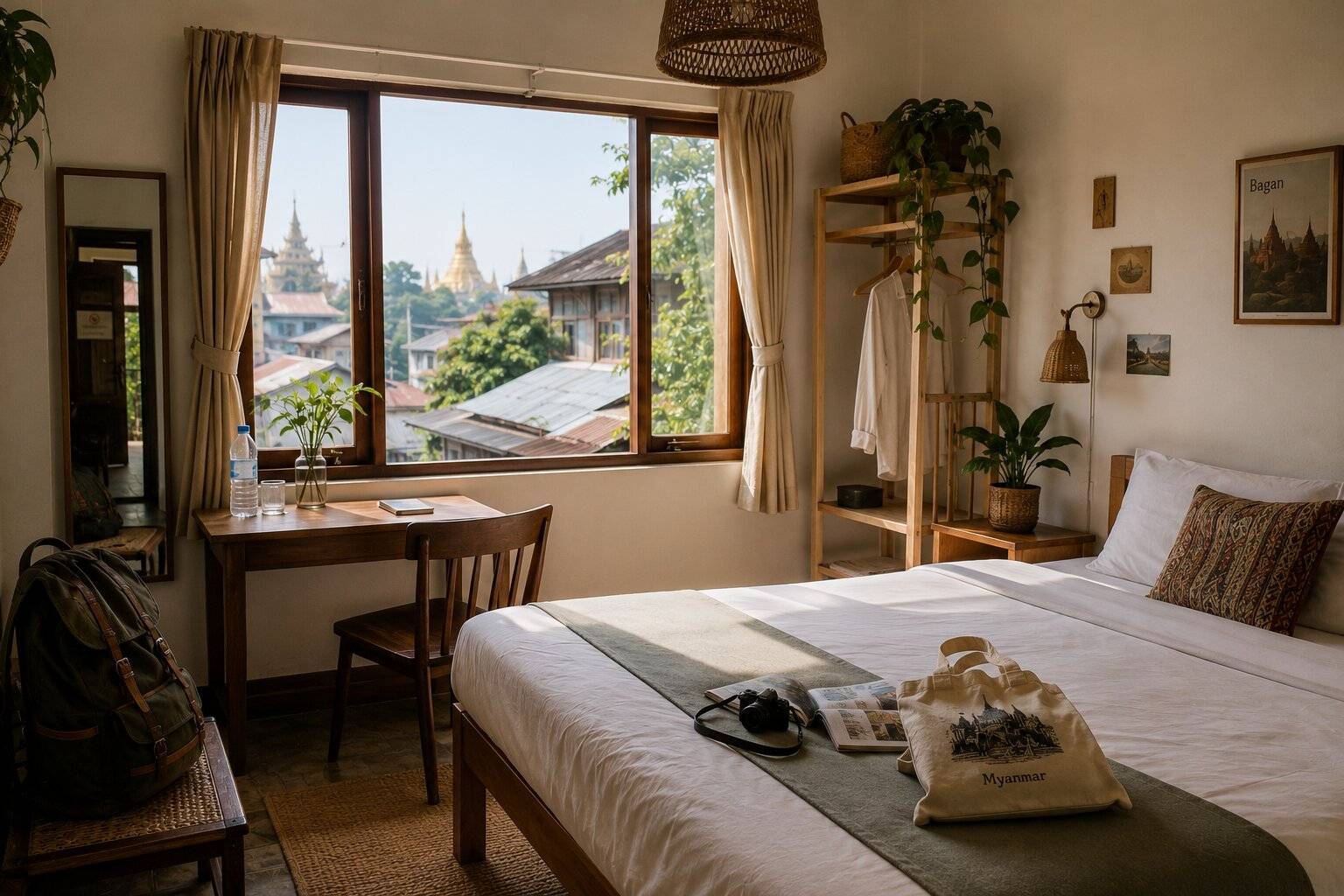 Budget hotel in Myanmar