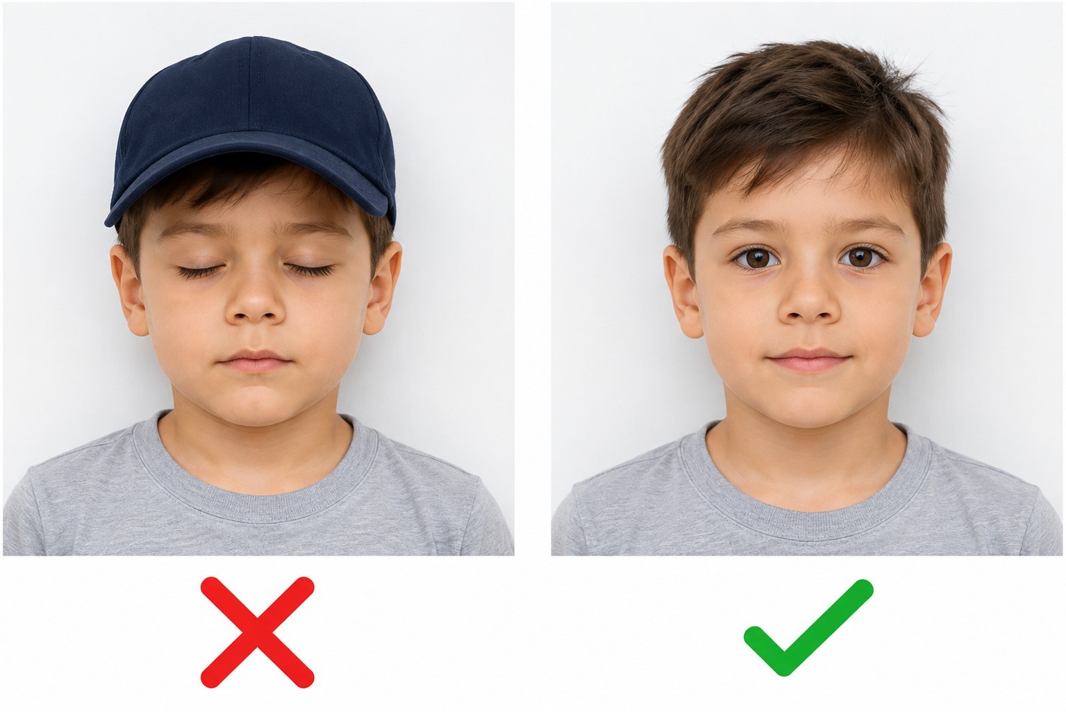 Correct And Incorrect Minor Photo