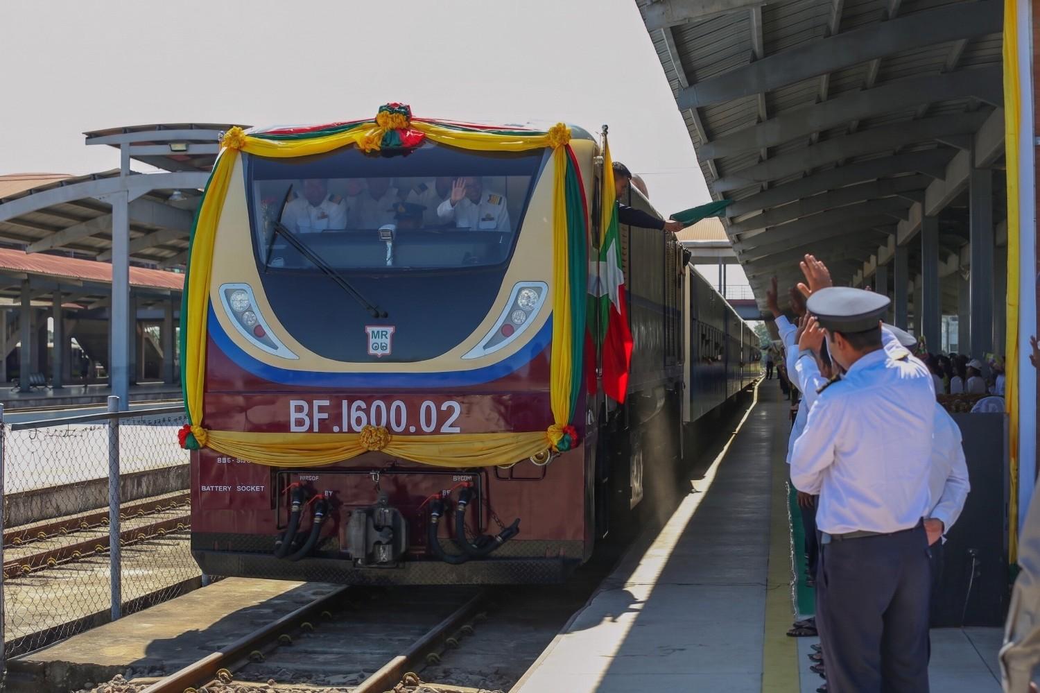 Electric Power Train Debuts In Myanmar