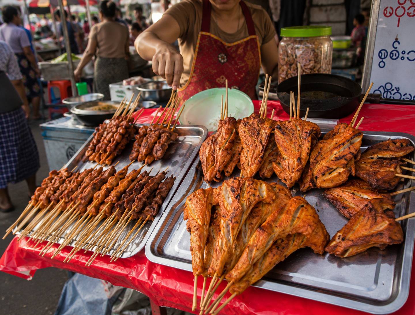 Grilled Skewers