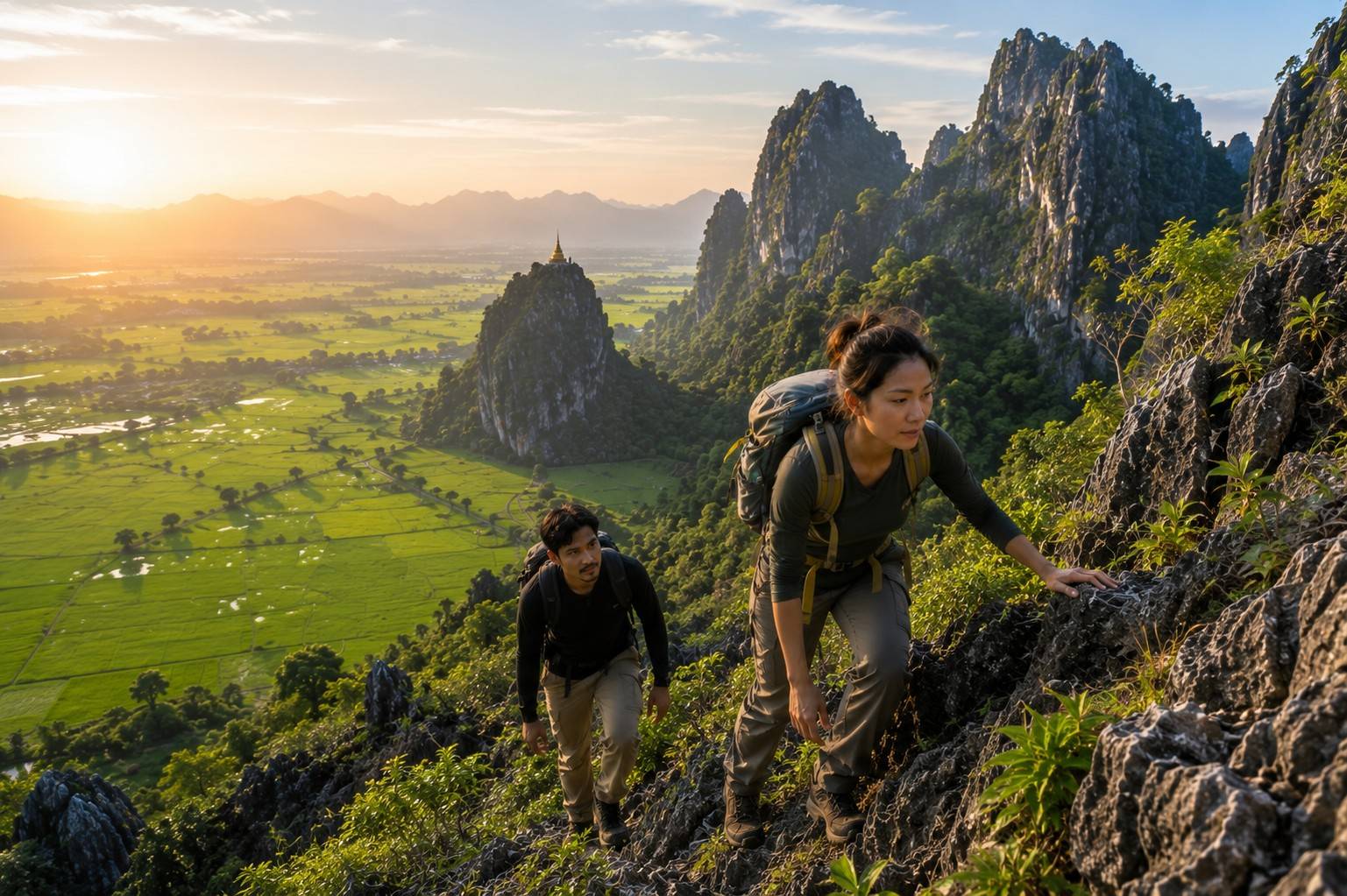 Hiking Mount Zwegabin
