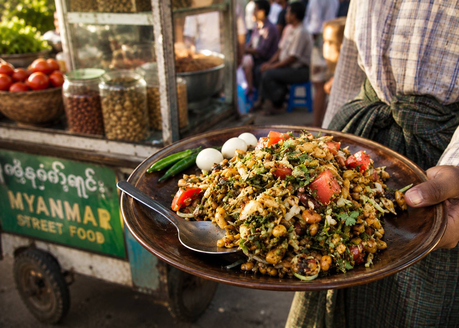 Laphet Thoke Tea Leaf Salad
