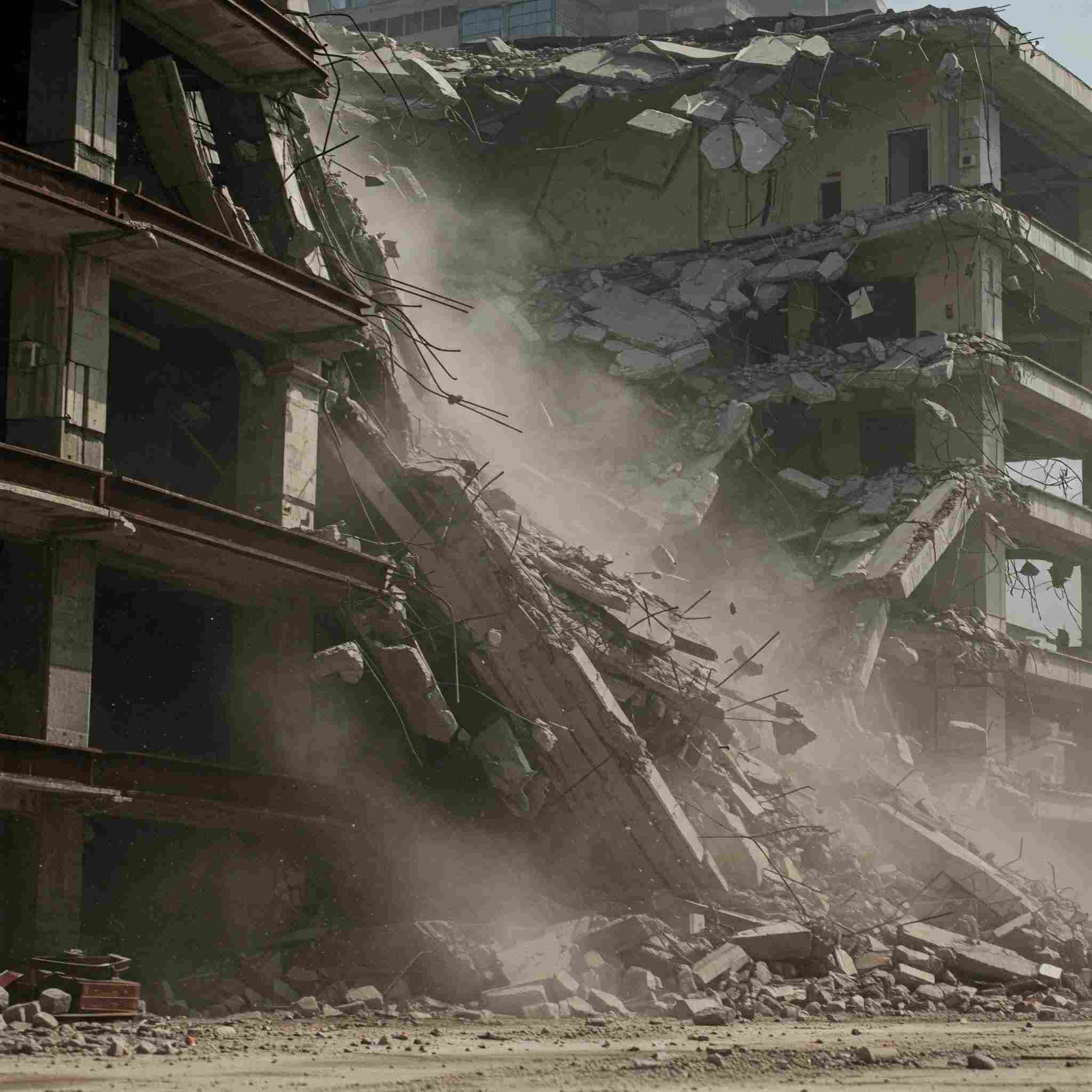 Buildings Collapse and Lives Lost