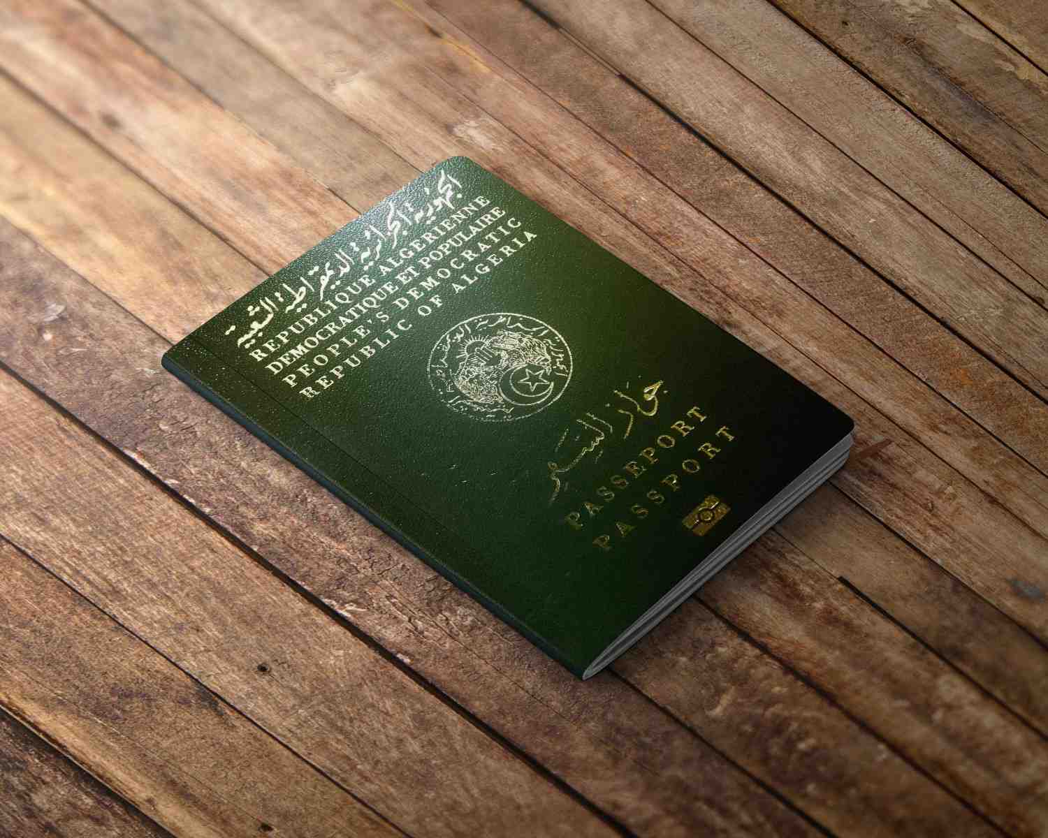 Passport Of Algeria