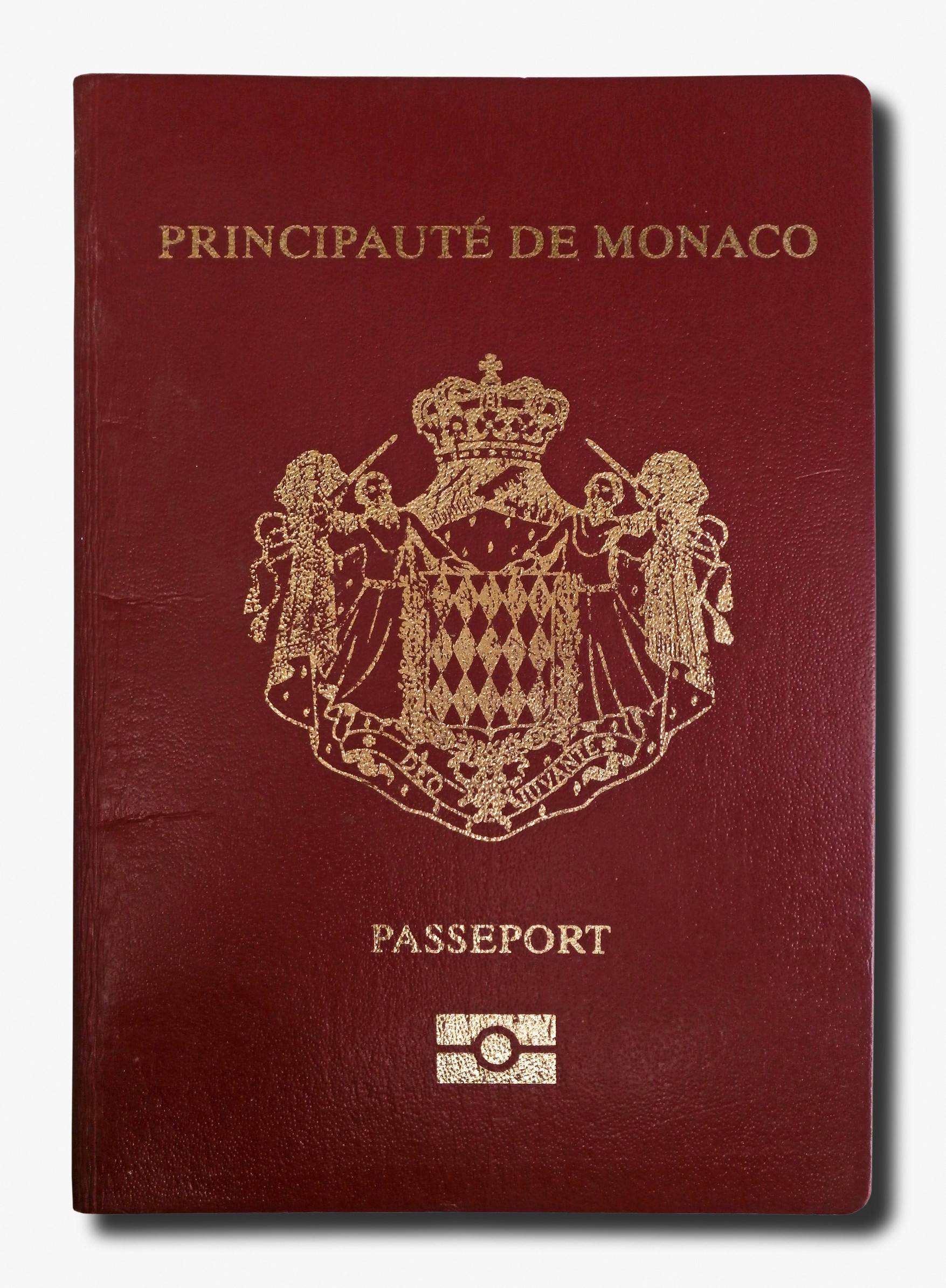 Passport Of Monaco