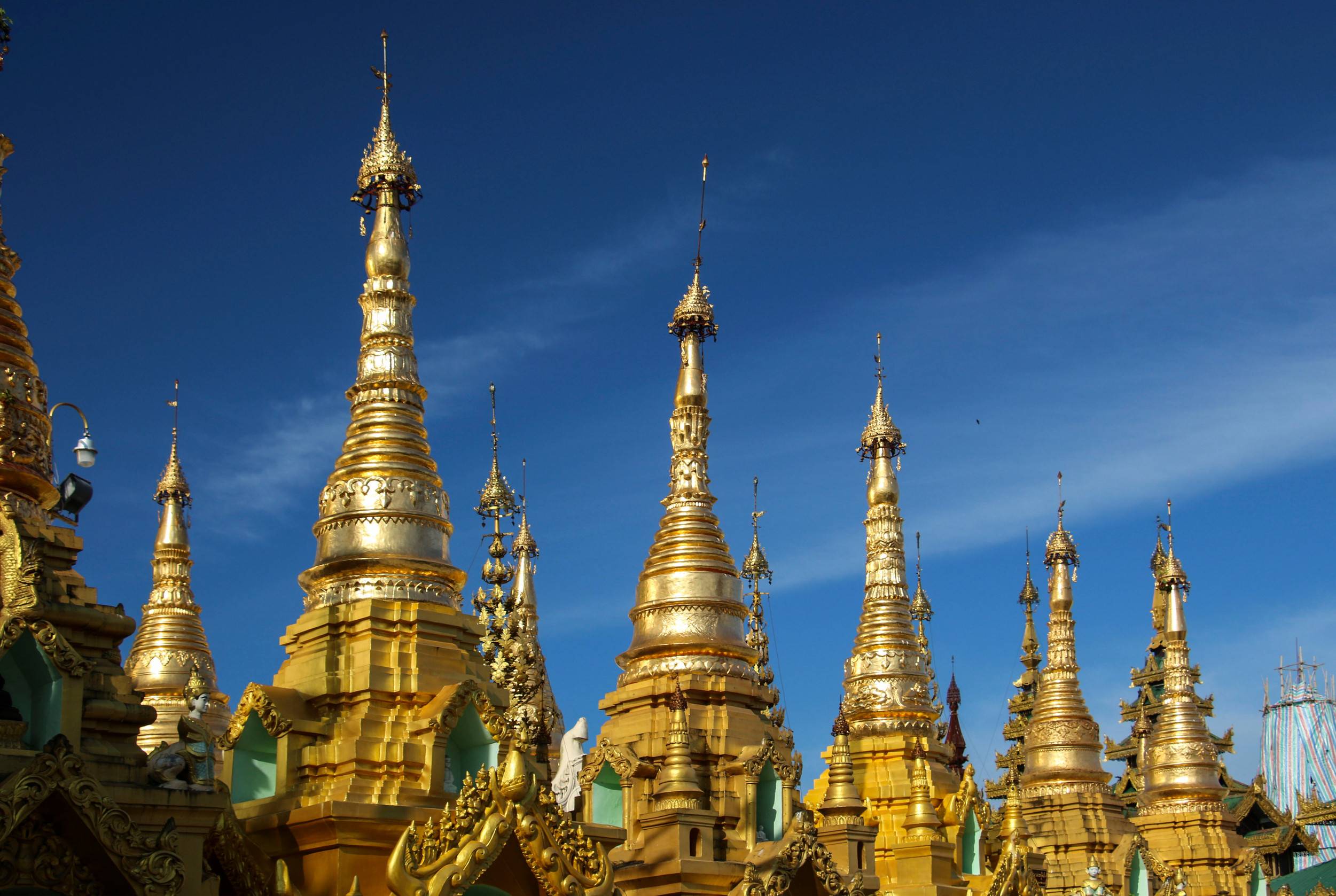 Shwedagon Pagoda in Yangon, Myanmar