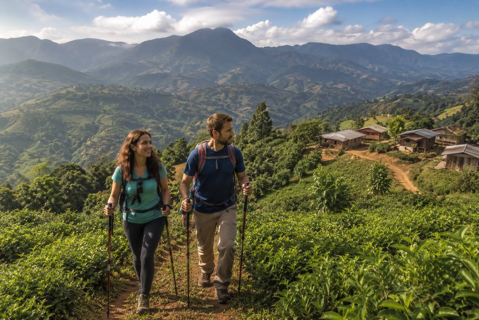 Trekking From Kalaw To Inle Lake