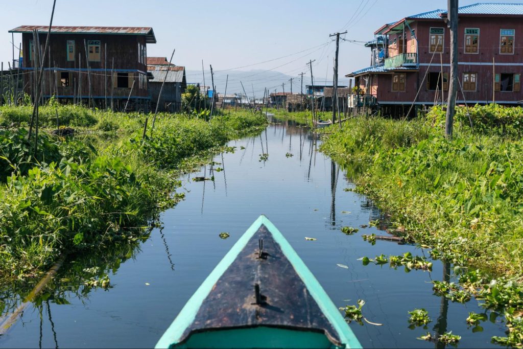 lake in Nyaungshwe Township of Shan State