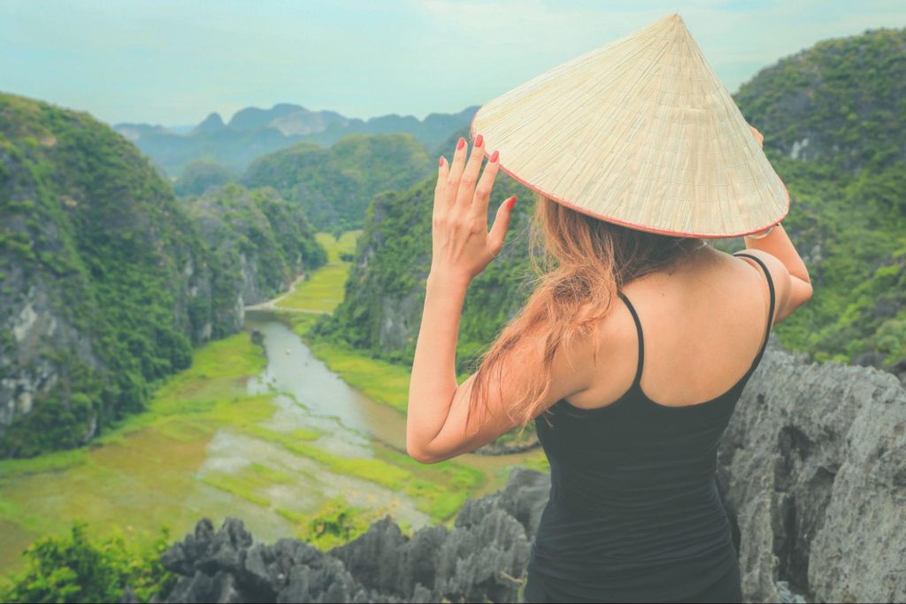 Traveler in Vietnam